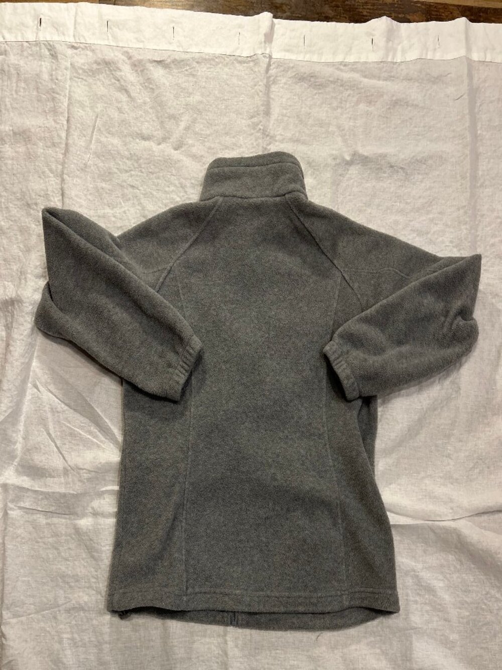 Columbia Women's Gray Benton Springs Full Zip Fleece Jacket, Size L - Picture 3 of 8